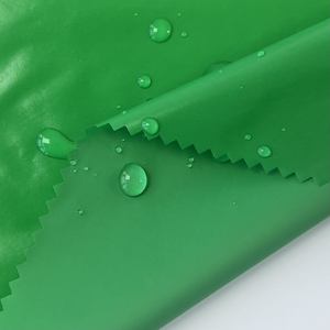 Ультра-легкая дышащая нейлоновая тафта 380 т глянцевое полиуретановое покрытие для девочек 100% Глянцевая нейлоновая ткань для пуховика - Product Image 2