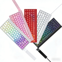 MARS Mercury68 Magnetic Gaming Keyboard 68 Keys Rapid Trigger 8K Polling Rate 0.004mm Adjustable Actuation RGB Compact Esports