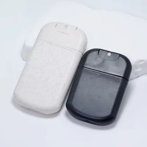 Venta Caliente: Atomizador de Perfume Cuadrado de Plástico de 45 ml, Fácil de Transportar, en Colores Rojo, Azul, Verde, Morado y Amarillo - Product Image 2