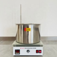 Instrumento Zhuocheng, pantalla Digital, agitador magnético de temperatura constante, equipo de laboratorio de recolección de calor, baño de aceite 20L