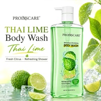 Gel Douche Rafraîchissant et Revitalisant au Citron Vert Thaïlandais 750ml Marque Blanche pour l'Été Chaud – Nettoyage Doux avec Logo Personnalisé