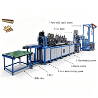 Machine de fabrication de coins et de protecteurs d'angle en carton haute vitesse / Machine à coins et à protecteurs d'angle en carton / Machine à coins en carton