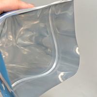 Sacs en aluminium refermables personnalisés avec impression, sacs Doypack à fermeture éclair, sachets alimentaires à fond plat, sacs en plastique avec fermeture à glissière et logo