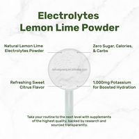 Poudre d'électrolytes 20 sachets Marque privée Poudre d'électrolytes Nutrition sportive Hydratation Énergie Boisson en poudre d'électrolytes