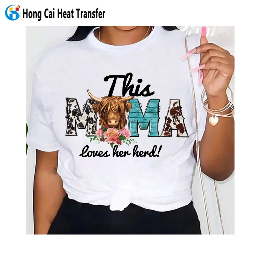 Hongcai Tùy Chỉnh In Của Phụ Nữ Trống T-Shirt Tops Genderless Phòng Tập Thể Dục Thoáng Khí Thoải Mái Phụ Nữ T-Shirt