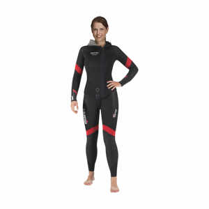 <span class=keywords><strong>Traje</strong></span> de Neopreno de Dos Piezas Desmontable con Capucha <span class=keywords><strong>Mares</strong></span> Dual de 5 mm para Buceo, Surf, Exploración en Aguas Profundas, Protección Térmica, Hecho en Italia - Product Image 2