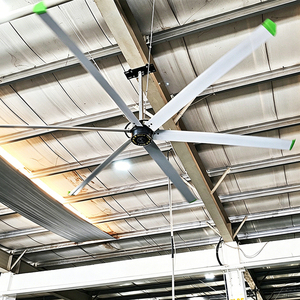 Ventilateur de plafond HVLS IP65 de grande taille pour usage commercial dans les terrains de basket-ball et les gymnases - Product Image 3