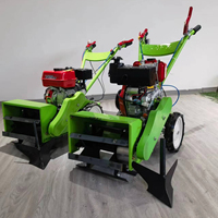 Livraison Gratuite !!! Mini Motoculteur Désherbeur en Chine, Mini Cultivateur Rotatif pour Machines de Désherbage Agricole