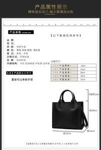 Sacs à main de luxe en cuir véritable pour femmes, sacs fourre-tout de créateur, vente en gros d'usine - Product Image 2