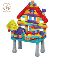 Set de table multifonctionnel pour enfants Jouet 800PCS Set de table et de chaise pour enfants Table de dessin pour enfants