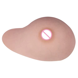 Realistische Silikon-Brustprothese ohne Öl für Frauen, Einzelne Brustprothese nach Brustkrebschirurgie, Mastektomie-Brustform - Product Image 2
