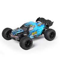 Huvelon 1:24 Maßstab 2WD RC Monster Truck 2,4GHz Vollproportional Ferngesteuertes Elektrisches Offroad-Fahrzeug für Hobby-Enthusiasten