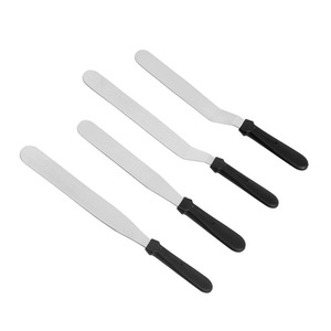 Couteau à lisser la crème au beurre pour la décoration de gâteaux, spatule en acier inoxydable, spatule à angle droit, petits outils pour la pâtisserie maison - Product Image 5