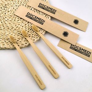 Productos de bambú baratos de alta calidad Cepillo de dientes de <span class=keywords><strong>hotel</strong></span> elegante - Product Image 1