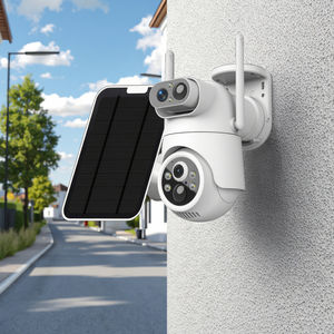 Telecamera <span class=keywords><strong>WIFI</strong></span> ICsee 2K 4MP a Doppia Lente, Sistema di Sicurezza PTZ 360°, Impermeabile per Sorveglianza Esterna con Monitor Esterno - Product Image 5