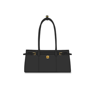 Sac fourre-tout décontracté pour femme en cuir véritable Jianghu Original Design, style seau ouvert en polyester imperméable, poignée souple, 20-35L - Product Image 6