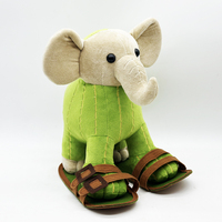 Disponible en gros Italie Brainrot Tung Tung Sahur personnage en peluche Italie Brainrot Brainrot Tralalero Tralala éléphant