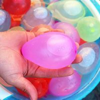 JYAO Ballon d'eau auto-scellant à remplissage rapide pour l'extérieur, 111 pièces, jouets de plage pour l'été, jeux de fête, ballons en latex remplis