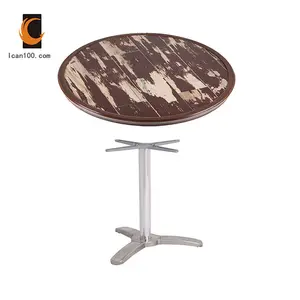 Table de Table en bois, intérieur et extérieur, robuste, moderne, pour salle à manger, européenne, en céramique, vente en gros