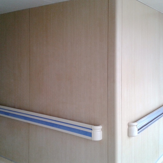DEBO Premium Quality Waterproof Fireproof Hospital Use Textured Interior Wall Panels