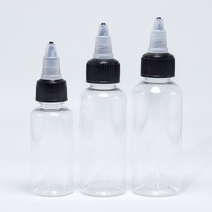 HOT 30ml 60ml 100ml 120ml PET Empty Tattoo Ink Twist Cap <b>Bottle</b> Plastic Pigment <b>Dropper</b> <b>Bottle</b> Oil Dispensing Containers - Product Image 5