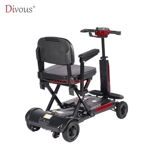 Scooter de Movilidad Plegable Totalmente Automático, Scooter Eléctrico con Control Remoto y Plegado con un Clic para Personas Mayores - Product Image 4