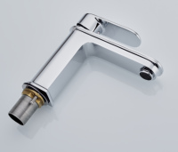 Robinet de douche mural moderne à commande tactile en laiton chromé, à poignée unique, pour salle de bain, garantie 1 an, directement de l'usine