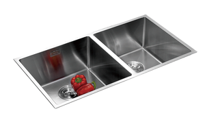 Fregadero de cocina satinado cepillado 710x480mm de un solo tazón de acero inoxidable SUS304 con grifo purificador extraíble, de empotrar, incluye grifo - Product Image 6