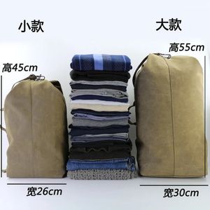 Sac à dos de grande capacité personnalisé, sac de voyage pour homme, sac à dos de montagne, bagages pour homme, sac seau en toile, sacs à bandoulière pour garçons - Product Image 3