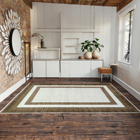 Vente en gros de tapis de chambre à coucher vintage en polyester 100% personnalisés