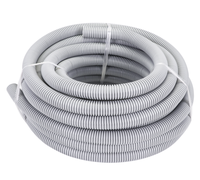 Tuyau ondulé en plastique PVC pour la protection des câbles électriques, conduit flexible ignifuge, conduit électrique flexible