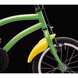 Sunnywheel SW-664FR Clip <b>on</b> Bike Fenders for Childrens Bicycles 16-18 Inch Lightweight PP Material Easy Install - Product Image 3