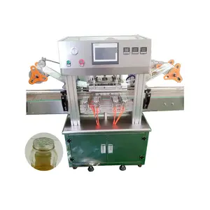 Kleine Handmatige Plastic Beker Warmteafdichtingsmachine/Vloeistofvulling En Zeepmachine/Rolfilmsluitmachine