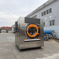 Lave-linge industriel entièrement automatique chinois, machine à laver électrique commerciale pour hôtel, équipement de blanchisserie professionnel