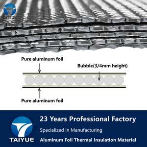 Foglio Isolante Riflettente Radiante per Radiatori, Isolamento Termico con 95-97% di Riflessione, Struttura a Bolle, Costruzione in Alluminio da 3mm - Product Image 2