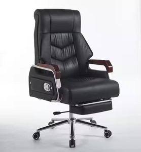 <span class=keywords><strong>Chaise</strong></span> <span class=keywords><strong>de</strong></span> <span class=keywords><strong>bureau</strong></span> exécutive pivotante en maille, modèle 2026, la plus vendue, avec repose-pieds et appui-tête en cuir PU - Product Image 2