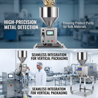 Separador de Metales por Gravedad de Grado Alimenticio Averguard VMD-15D |   Alta Sensibilidad SUS304 |   Cumple con HACCP y FDA, clasificación IP54, 10-50 L/H
