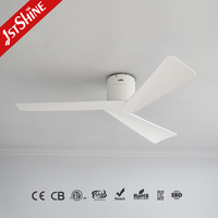 Ventilatore da Soffitto 1stshine Smart Control, Design Elegante, 3 Pale in ABS, Silenzioso e a Basso Profilo