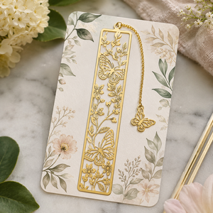 Marcadores de Lectura de Esmalte Suave Personalizados Vibrantes con Cierre de Mariposa para Regalos Adorables - Product Image 5