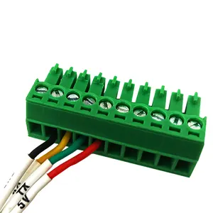 SUYI özel kablo demeti 2-12P vidalı Terminal bloğu takılabilir konnektör verimli bağlantı için dayanıklı kablo demeti