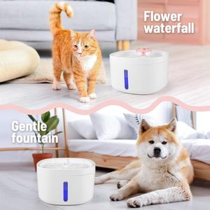 Bebedero Automático para Mascotas Petdom de 2.6L, Dispensador de Agua Inteligente, Comederos Automáticos y Bebedero de Acero Inoxidable para Gatos, 0.5W - Product Image 2
