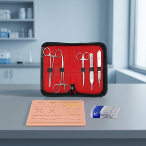 Kit d'entraînement à la suture avec coussin de suture en acier pour l'apprentissage des étudiants, utilisation manuelle, certifié CE - Product Image 3