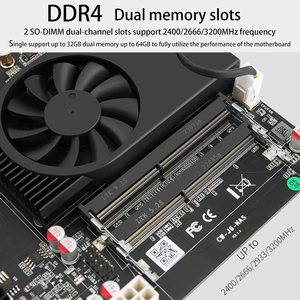 J6412 NAS-Motherboard J6413 2 * Inte1 I226-V Lan 1 * RTL8125BG 2 * NVMe 6 * SATA 3.0 2 * DDR4 1 * PCIe Soft Router 2.5G Mini ITX <span class=keywords><strong>Mainboard</strong></span> - Product Image 4