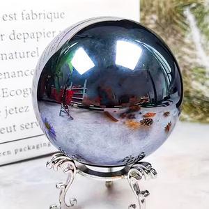 Vente flash - Sphère de cristal - Pierre de guérison en cristal naturel - Boule de cristal térahertz pour la décoration de la maison - Product Image 4