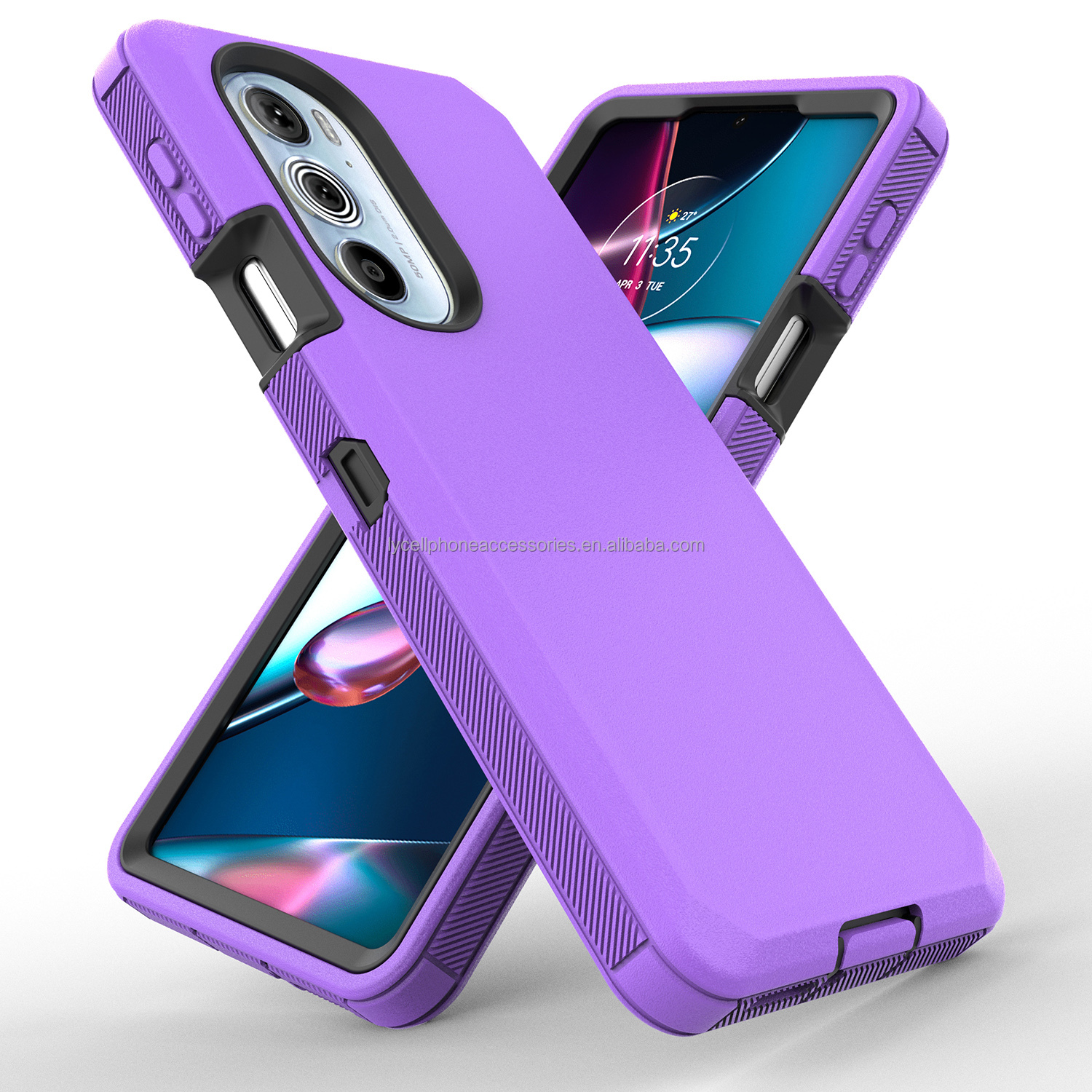 Violet + noir