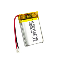 Batterie lithium-ion en gros 702030 702040 300mAh 400mAh 500mAh 3.7V Petite batterie lithium-polymère 1.48Wh Batterie Lipo UN38.3