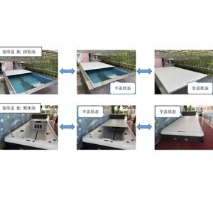 Couverture durable de piscine d'alliage d'aluminium pour les piscines privées - Product Image 3