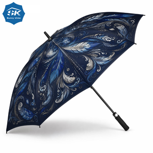 <b>Large</b> Golf <b>Umbrella</b> Factory Direct Supply Custom Printed Golf <b>Umbrella</b> Automatic Open Wind Resistant Rain <b>Umbrella</b> - Product Image 1