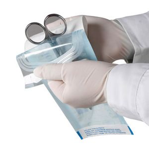 Bolsas de sellado de grado médico azules para esterilización con óxido de etileno para uso en clínicas dentales - Product Image 1
