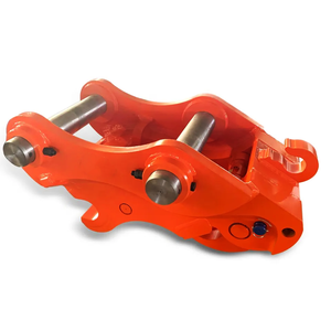 Coupleur rapide hydraulique à verrouillage de sécurité avant et arrière haute performance et coupleur rapide manuel pour pelles - Product Image 3